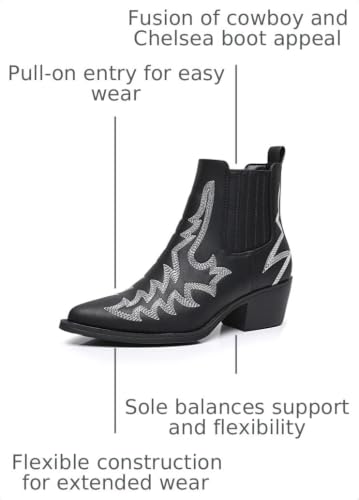 Women's Pointed Toe Ankle Booties  - image 3