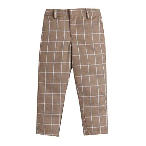 Image of Hopscotch Boy's Cotton Striped Shirt, Suspender, Bow and Pant Set
