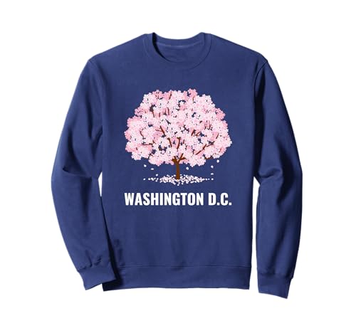 Washington DC Cherry Blossom Tree Bloom Festival Sweatshirt