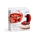 Lékué Molde Desmontable para Tarta, Rojo, 18 cm