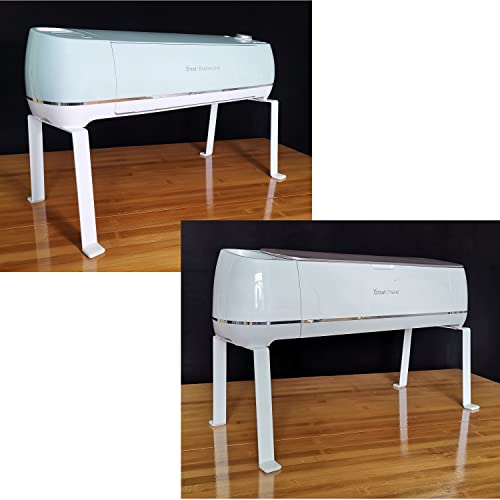 Legs Compatible with Cricut Maker Series and Explore Air Series, Space Expansion and Organizer for Cricut Machine (White)