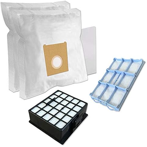 Set de Filtro HEPA + Bolsas de Aspiradora para Bosch BSGL 42280/01 GL-40 bagless, BSGL 42283/01 GL-40 bagless Cover