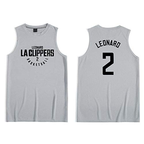 Maillot de basket-ball gilet d'entraînement sans manches numéro 2 style KL pour fans de sport
