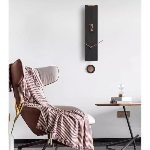 Horloge décorative silencieuse verticale avec pendule de précision - 7
