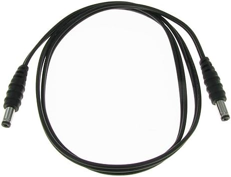 Valley Enterprises 3' Male to Male 2.1mm (Inside Diameter) x 5.5mm (Outside Diameter) Plug DC Power Adapter Cable 18GA
