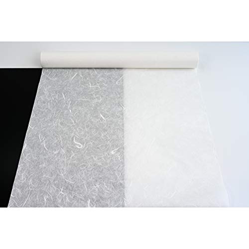 Papier de mûrier traditionnel coréen HanJi rouleau blanc texture fibre naturelle