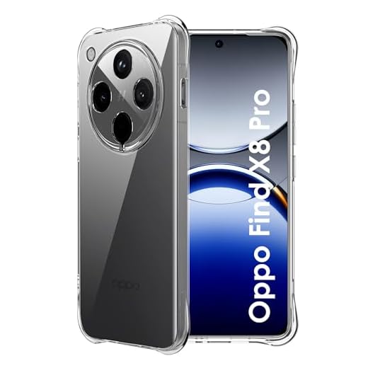 iVoler Cover in Silicone per Oppo Find X8 Pro con Protezione Della Fotocamera, Ultra Sottile Custodia in TPU Morbida Anti-Graffio Antiurto Protettiva Case, Nero