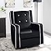 Nursing Chair for Breastfeeding and Bonding, 360° Swivel Rocker Recliner with Adjustable Recline Range, Ergonomic Lumbar Support, Adjustable Footrest, Easy Assembly, Soft Microfiber Fabric