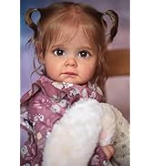Poupée Reborn Fille – Bébé Nouveau-né Réaliste 48cm – Yeux Bleus – Neuf