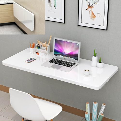 Table murale pliable gain de place pour manger dans la cuisine ou le salon