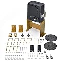 CO-Z APP Smart Automatic Sliding Gate Opener, 280W Electric Gate Opener for Doors up to 1400lb 40ft, Driveway Home Garden Gate Opening System, Gate Complete Kit with Remote Control & IR Sensor