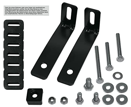 SKS GERMANY Velo 42 URBAN Set 28' Schutzblech-Set inkl. Streben (Spritzschutz für City- und Trekkingräder, für Reifenbreite 28-38 mm, Winkelbefestigung, inkl. Streben mit ESC-System)