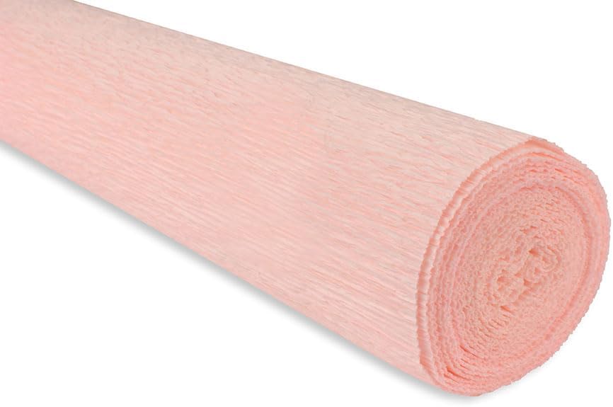 FloristryWarehouse Crepe Paper roll 180g (20 Inches Wide x 8ft Long) Baby Blush Pink (Shade 569)