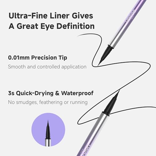 Image of Unicos 2-IN-1 Lower Lash Stamp, Bottem Lash Stamp with Ultra-Fine Eyeliner Pen, Natural Eyelash Stamp, Easy to Use, Long-Lasting, Waterproof, Smudge-Proof
