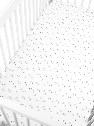 Simple Joys by Carter's Baby 2-Pack Cotton Crib Sheets, Stripe/Avocados, One Size - Image 3