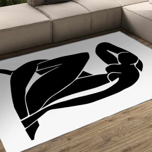 Tapis léger antidérapant 80x150cm lavable pour salle à manger