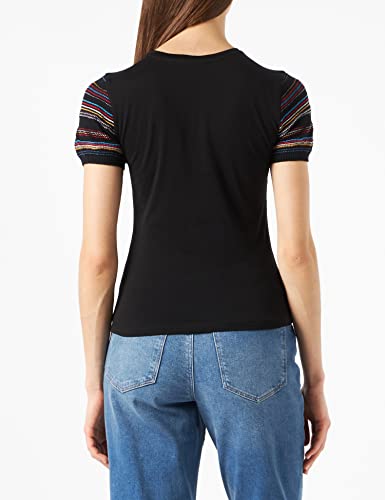Desigual Womens Casual T Shirt, Black, Large Us #TOP4