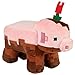 JINX Minecraft Earth Adventure Peluche cochon boueux