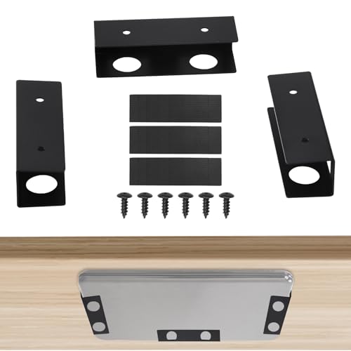 HENGBIRD Soporte Bajo Mesa Soporte Tablet Pared Soporte Teclado Versátil Universal Estantería de...