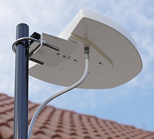 Outdoor Tv Antenna Bas-1117-P Ufo Compact Long Range Lightweight With Extremely High Performance For Uhf-Band #TOP6