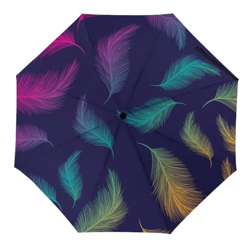 Parapluie automatique football compact et résistant pour femme et homme