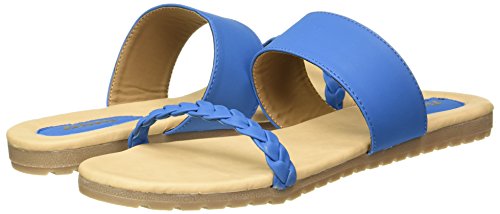 Image of Bata Baroque Th Women's Blue Thong - 5 UK (5719908)