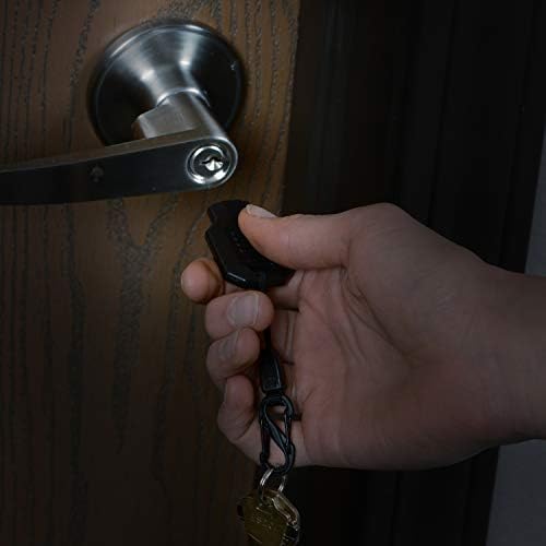 Nite Ize Radiant Squeeze Light LED Key Chain Light - Black, N/A