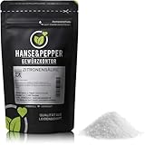 1kg Zitronensäure in Lebensmittelqualität C6H8O7 E330 Loses Pulver - Greenline Serie