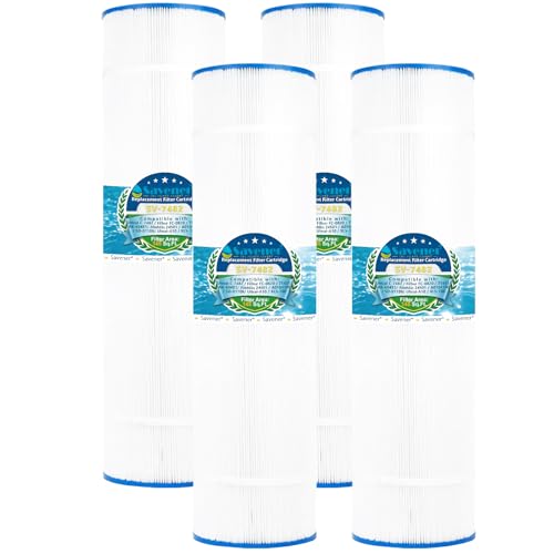 Savener PJAN145 Pool Filter Replaces Jandy CL580, CV580, Unicel C-7482, Ultral-A10, Filbur FC-0820, A0104100, R0357900, Filbur FC-6415, SD-01109, 145 sq.ft Filter Cartridge 4 Pack by Savener - Used condition - US$146.41