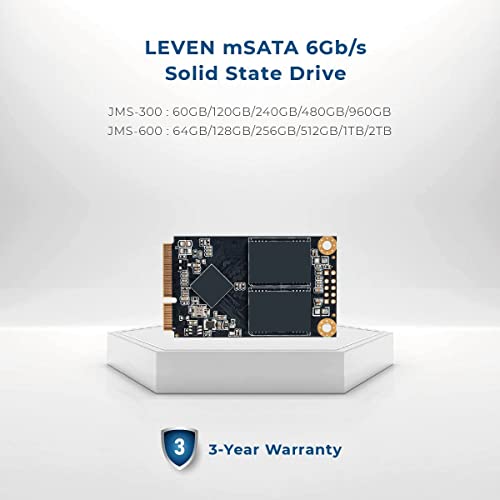 Leven Jms600 Msata Ssd 1Tb 3D Nand Sata Iii 6 Gb/S, Msata (30X50.9Mm) Internal Solid State Drive #TOP5