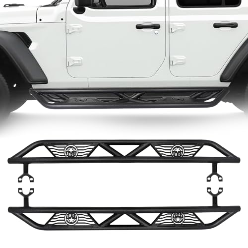 Estribos Laterales para Jeep Wrangler JK 2007-2018, Acero