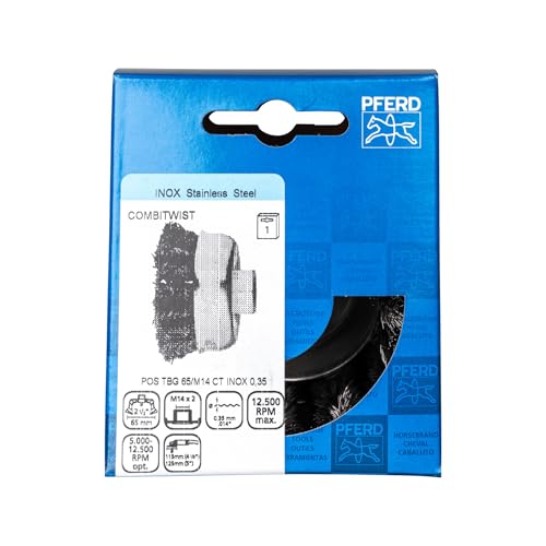 Image of Pferd Combitwist 43305043 Brush TBG 65 /M14 0.35 SGP Stainless Steel