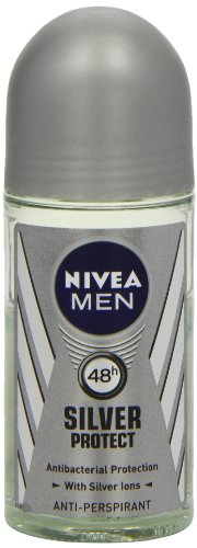jxA Y Vo[veNg [I fIhg 48 A`p[Xsg 50ml ij sAi Nivea for Men Silver Protect Anti-Perpirant Roll-on 50 ml