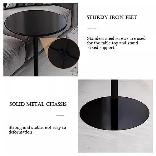 Table basse ronde de qualité supérieure avec base robuste pour bar - 8