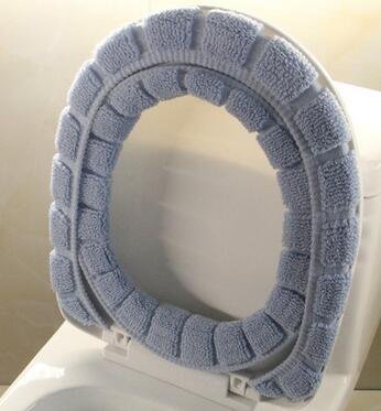 Housse D'assise WC Chaude - Lot De 2 - Lavable - Taille Universelle (forme O, U, V) - Pour L'hiver