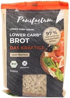 Panifactum BIO LowerCarb Brot Das Kräftige glutenfrei (0.2 kg)