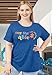 Plus Size Autism Shirt for Women Be Kind Tshirt Autism Heart Graphic Tees Accept Tops(Blue7,3XL)