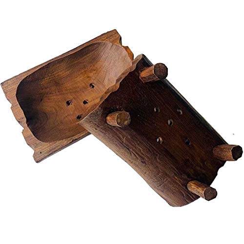 Jabonera De Pared, Jabonera De Madera, Jabonera Hecha A Mano, Jabonera Para Ducha, Regalo Para Hombres - España