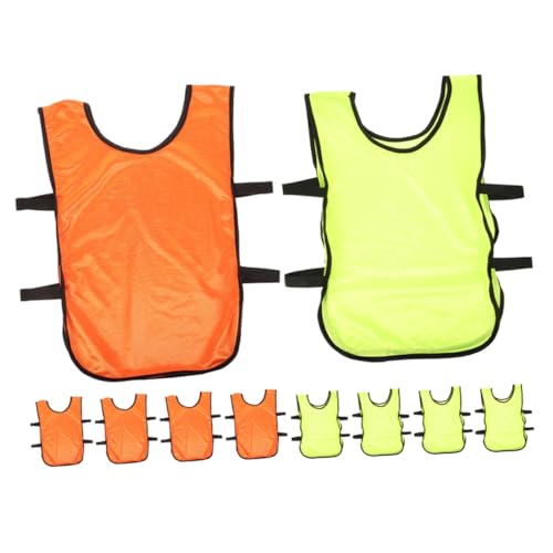 Chasubles de football pour entraînement et matchs scolaires lot de 10 gilets de sport enfant