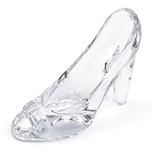 Glass Crystal High Heels, Glass Slipper, Crystal High Heels for Shoes...