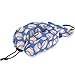QMIN - Cuscino da viaggio per sport e baseball, in memory foam, cuscino da collo ergonomico a forma di U, kit da viaggio per viaggi lunghi aerei, auto treno