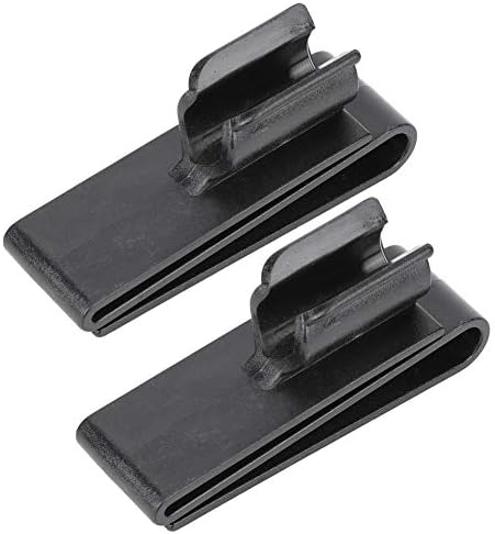 Azusumi Golf Club Bag Clip Plastic Clamp Holder Durable Black Putter Clip Golf Accessory