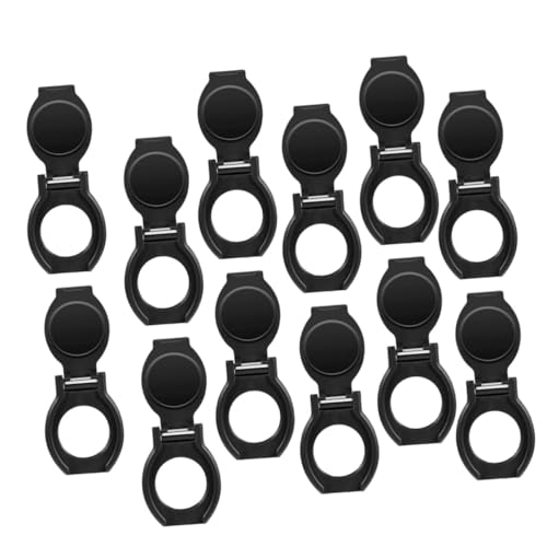 OATIPHO Tapa De Lente para Cámara USB 12 Unidades para Portátil y Pc, Protección De Privacidad Segura y, Cubierta Protectora Ligera y Compacta Color Negro para Dispositivos Electrónicos
