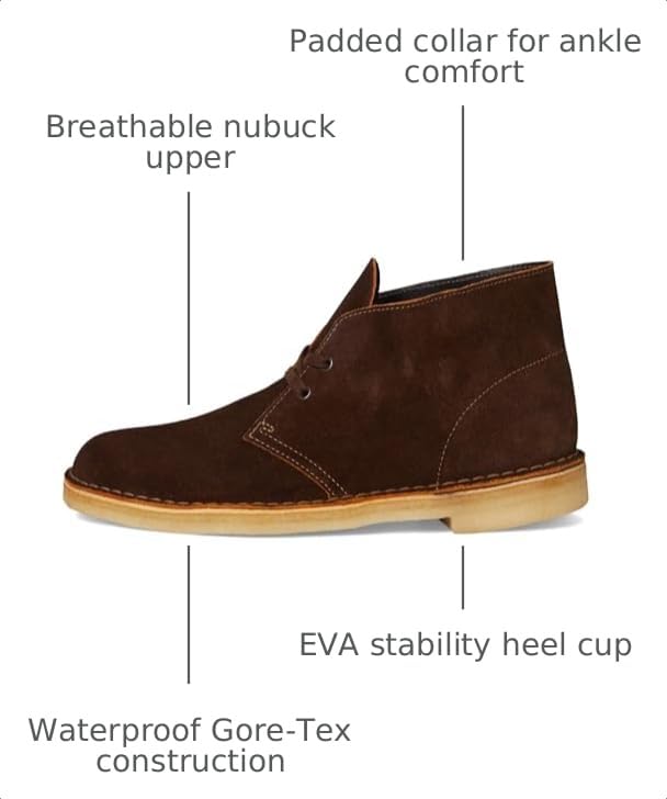 Image of Clarks mens Desert Boots
