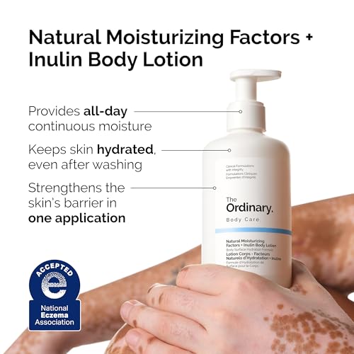 The Ordinary Natural Moisturizing Factors + Inulin Body Lotion, Lightweight Hydration for All-Day Moisture & Skin Barrier Support, Accepted by the National Eczema Association, 8.1 Fl Oz - Image 3