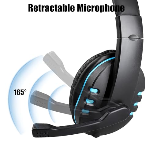 Headphone Fone de Ouvido para Jogos para PC, Headset Gamer, Plug 3.5mm, Microfone HD com Cancelament