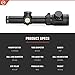 Athlon Optics 215024: Talos BTR 1-4X24 Gen2 Riflescope, Direct Dial Fixed 30Mm Tube Sfp, Atmr6 Sfp Ir-Moa