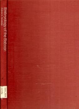 Hardcover Embryology of the Baboon by Hendrickx A.G. (1971-05-01) Hardcover Book