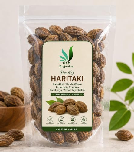 BSD Organics HerbY Haritaki Whole 200 grams