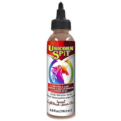Eclectic Unicorn Spit Wood Stain & Glaze 4Oz-Squirrel